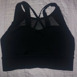 high neck lulu bra w mesh size 4
